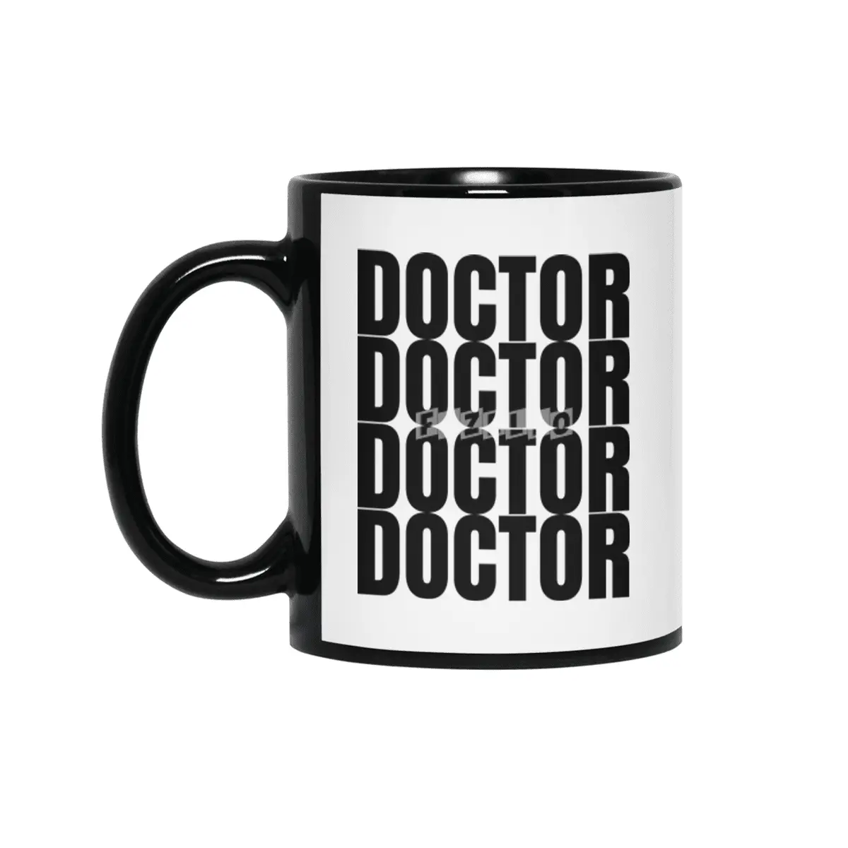 Doctor4x Siyah Kupa