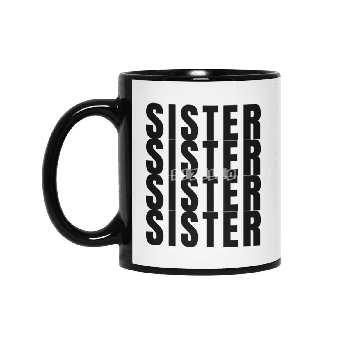Sister 4x Siyah Kupa