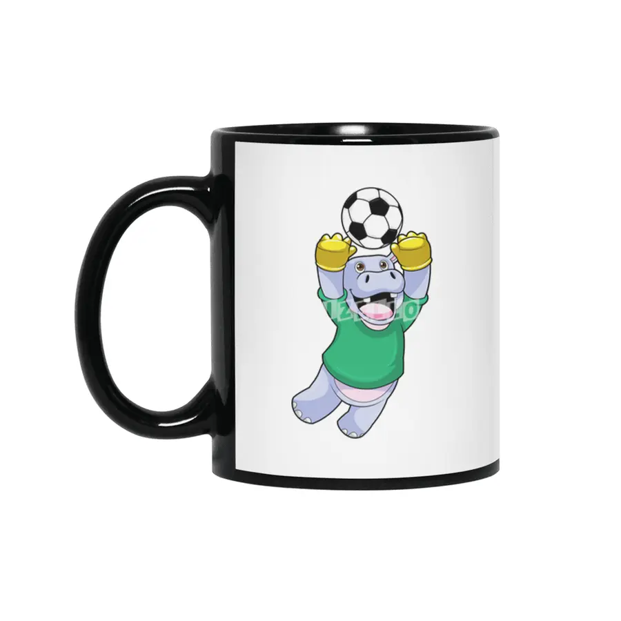 Hippo at Soccer Sports Siyah Kupa