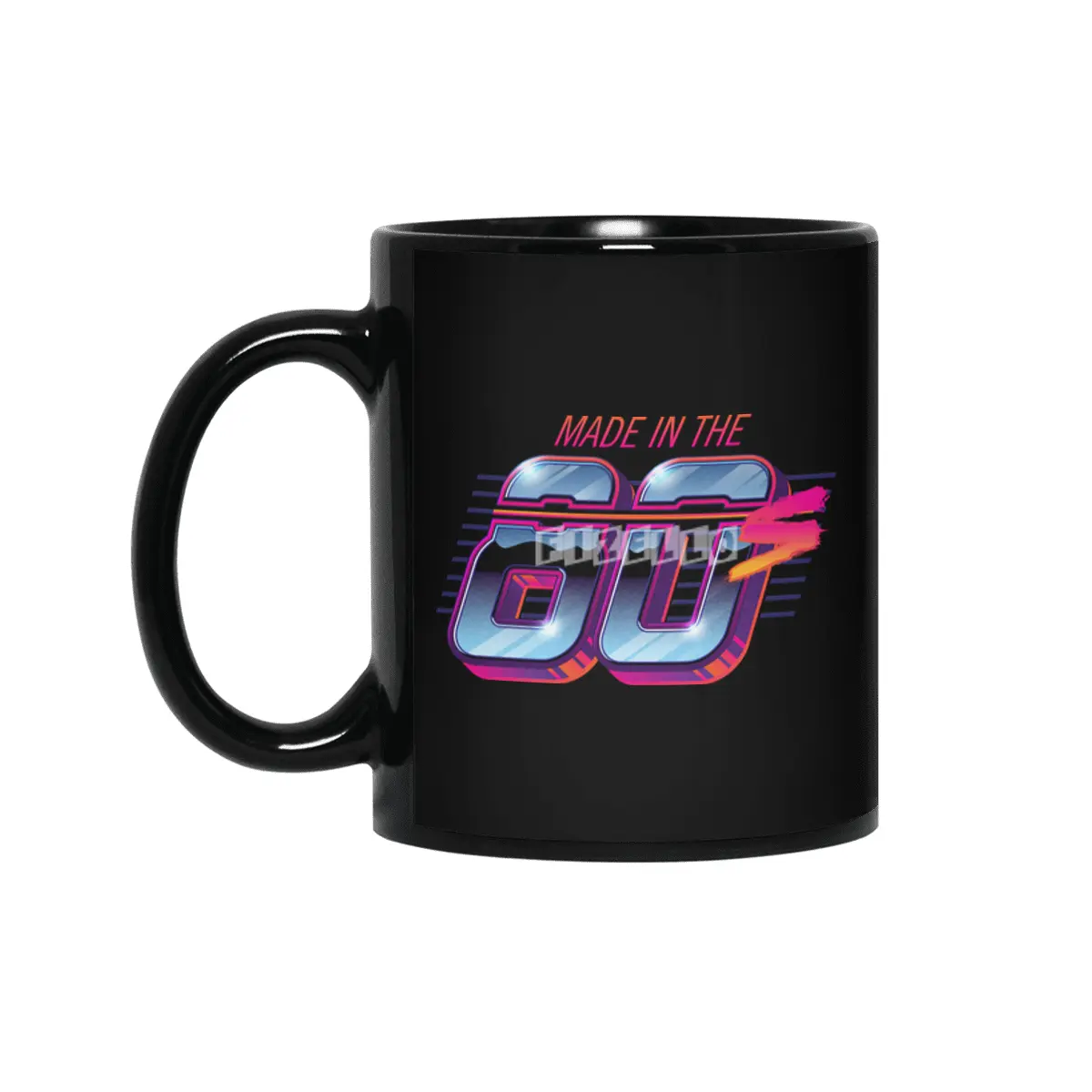 Made in the 80s Siyah Kupa