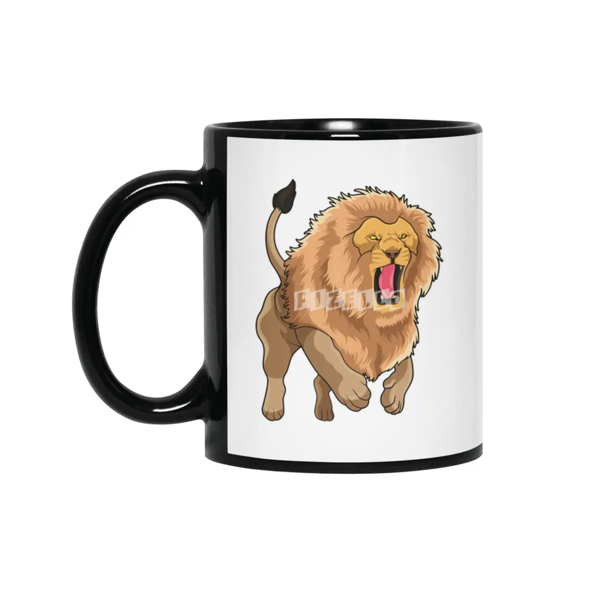 Jumping Lion Siyah Kupa