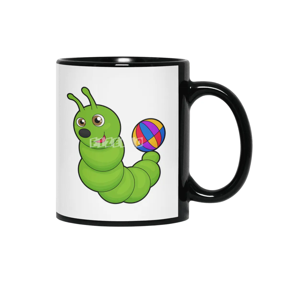 Caterpillar with Water polo Siyah Kupa
