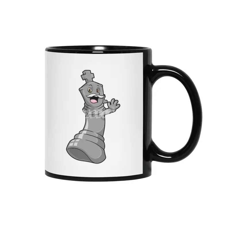 Chess piece King at Chess Siyah Kupa