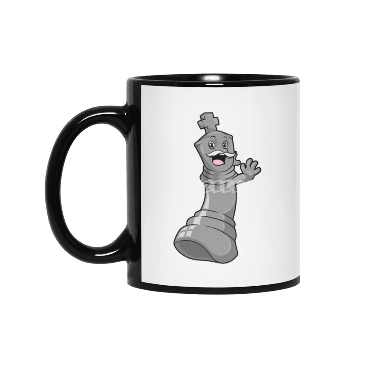 Chess piece King at Chess Siyah Kupa