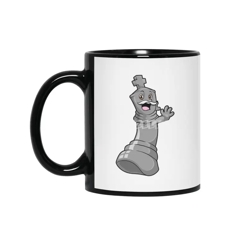 Chess piece King at Chess Siyah Kupa