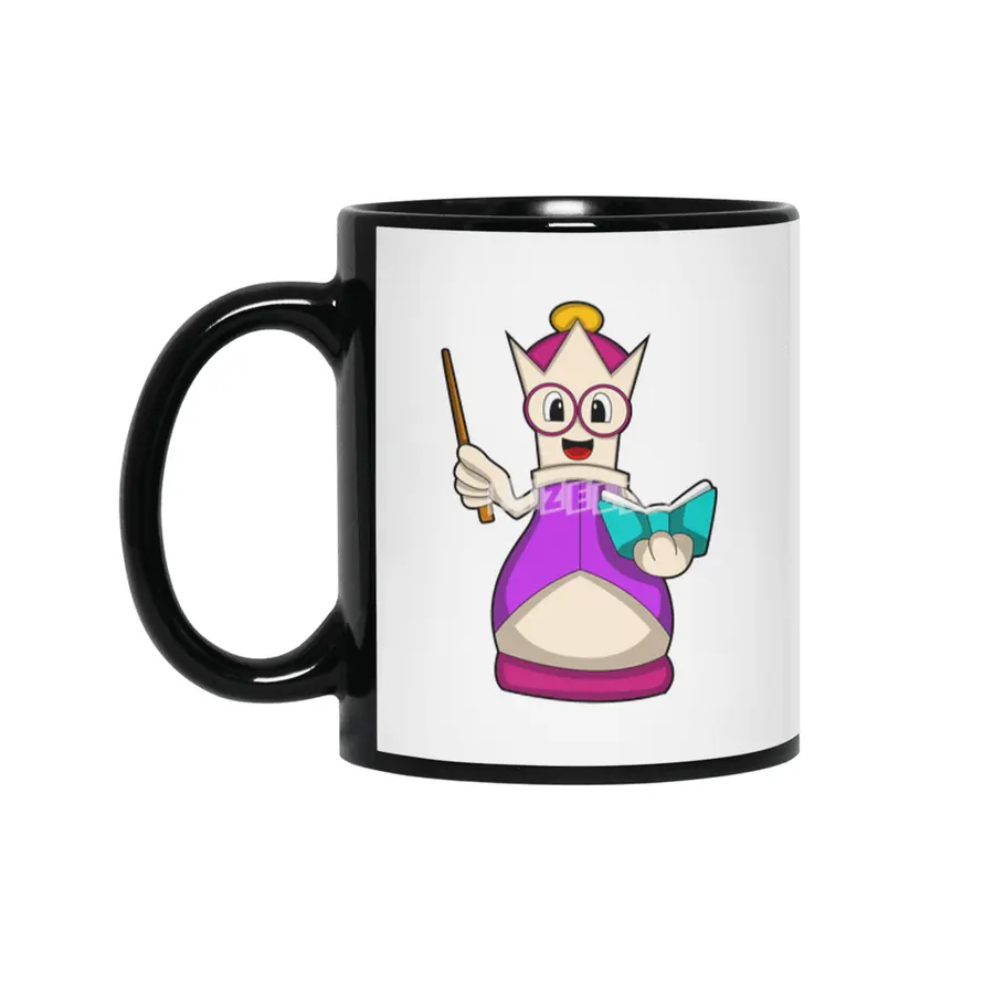 Chess piece Queen at Chess Siyah Kupa