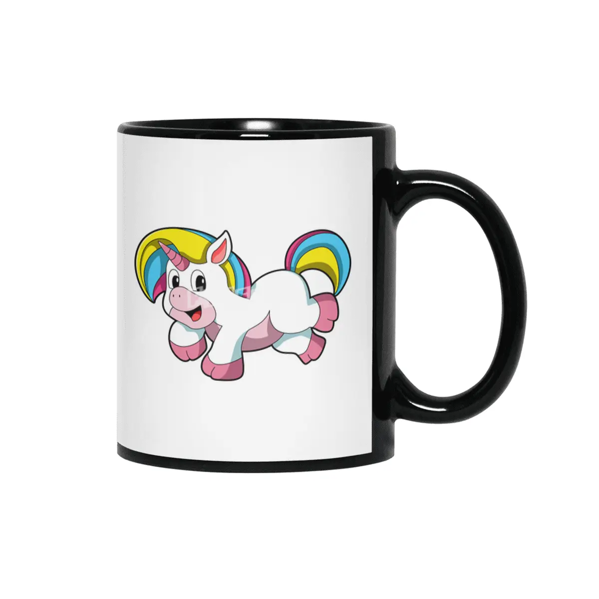 Unicorn Baby Siyah Kupa