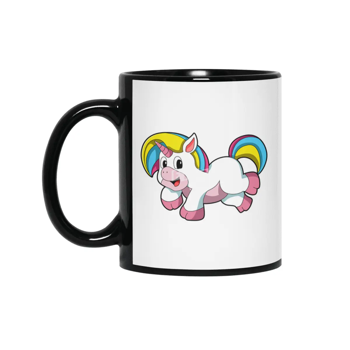 Unicorn Baby Siyah Kupa