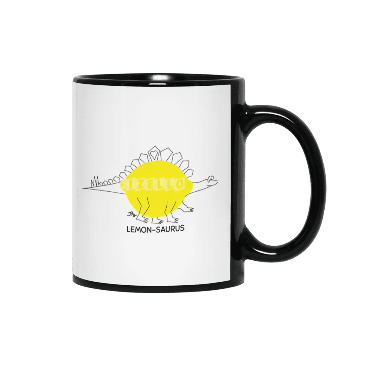 Lemon-saurus Siyah Kupa