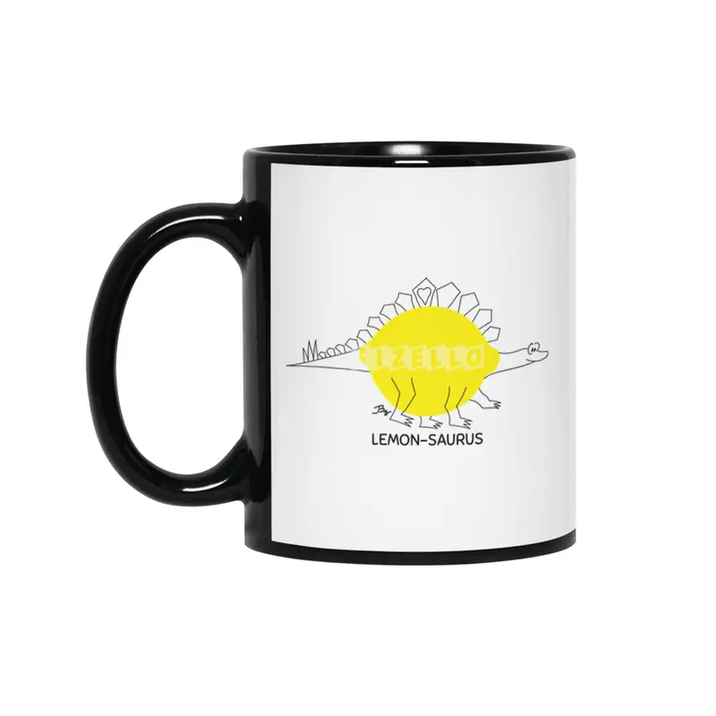 Lemon-saurus Siyah Kupa