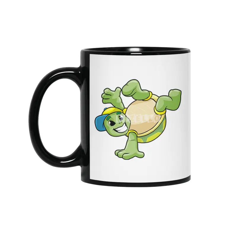 Turtle at Hip Hop break dance with Cap Siyah Kupa