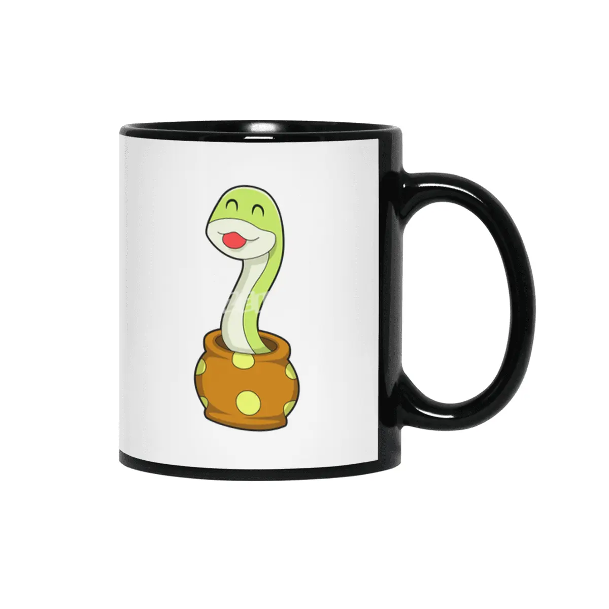 Snake in Jar Siyah Kupa