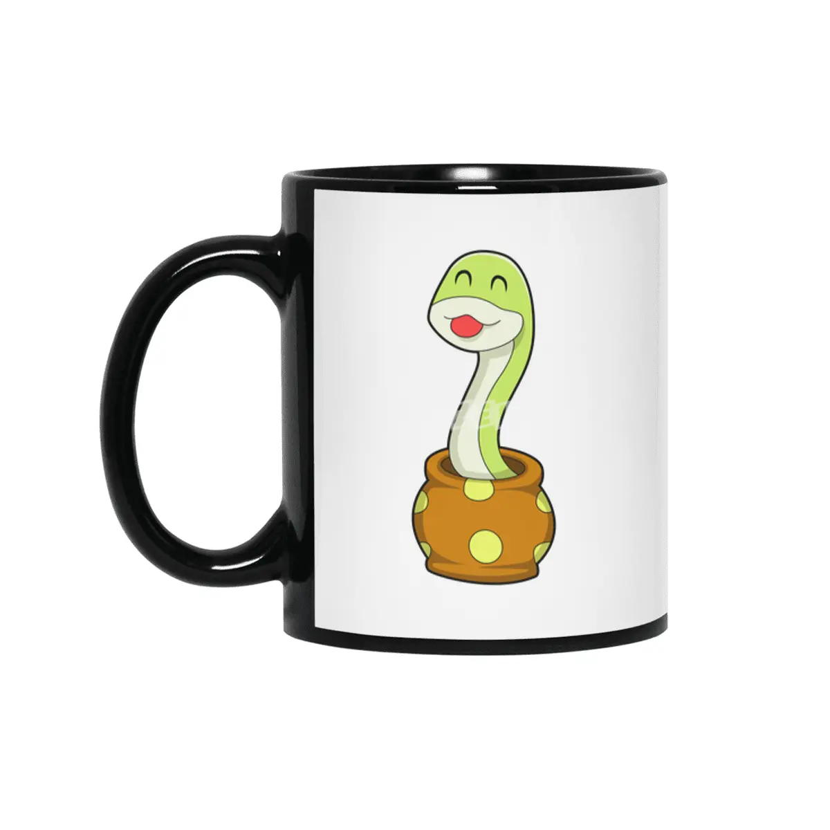 Snake in Jar Siyah Kupa