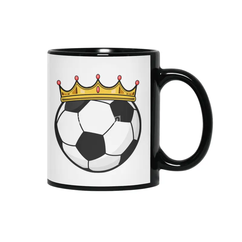 Soccer Crown Queen Siyah Kupa