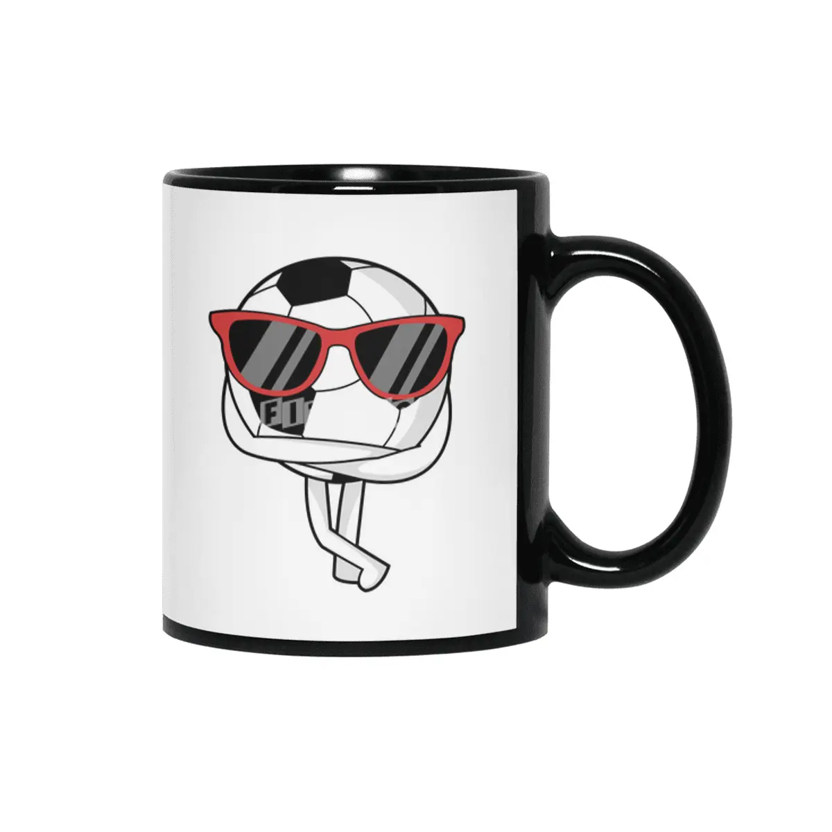 Soccer player with Sunglasses at Soccer Siyah Kupa