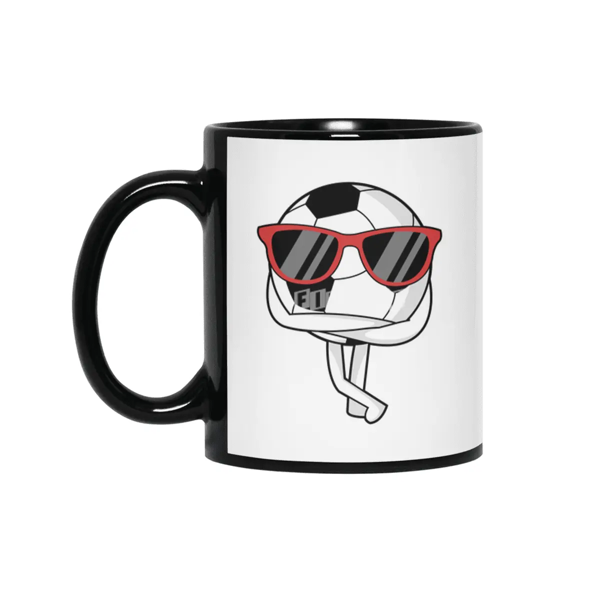 Soccer player with Sunglasses at Soccer Siyah Kupa