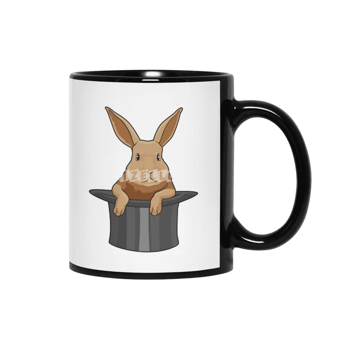 Rabbit Magician Magic hat Siyah Kupa