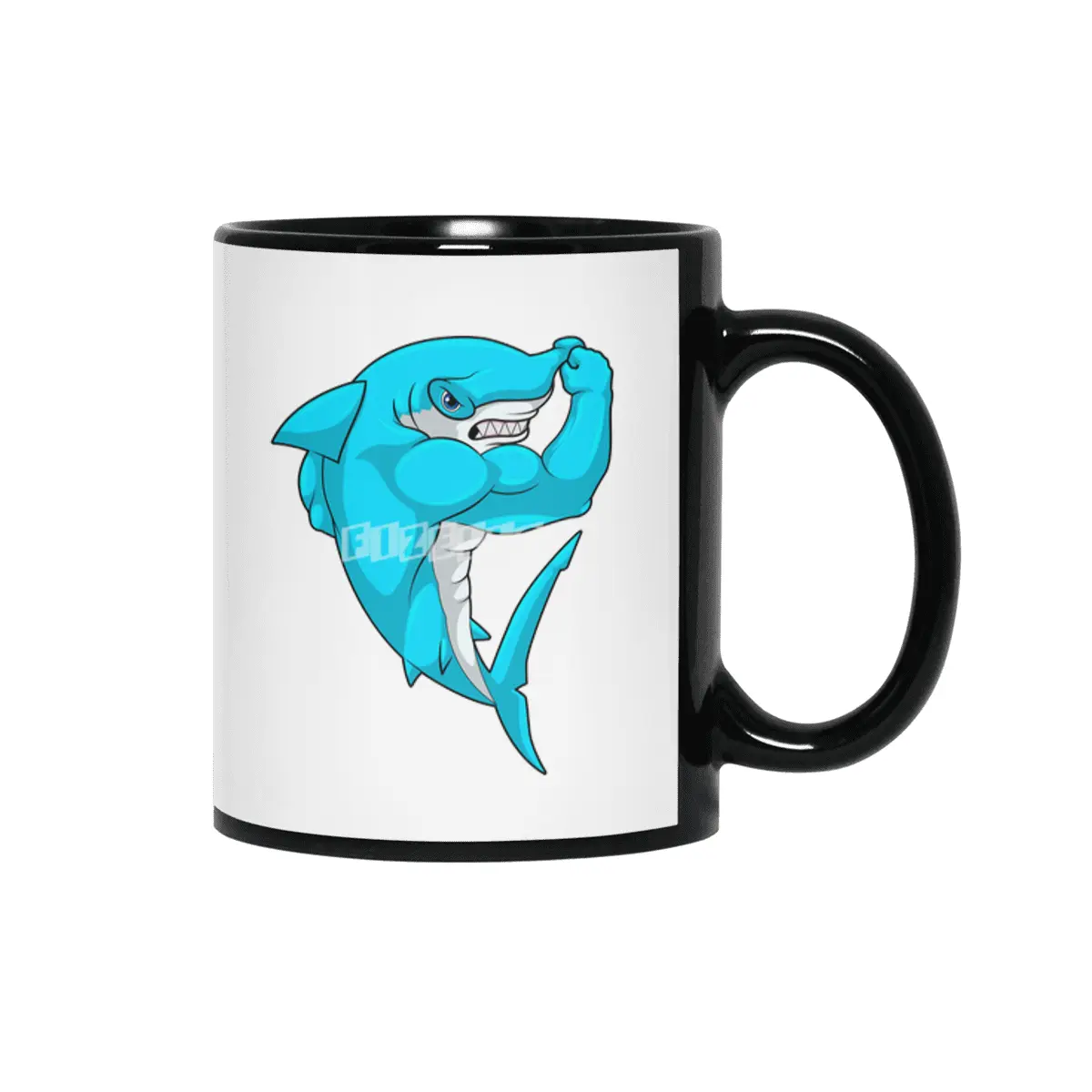 Hammerhead shark as Bodybuilder at Bodybuilding Siyah Kupa