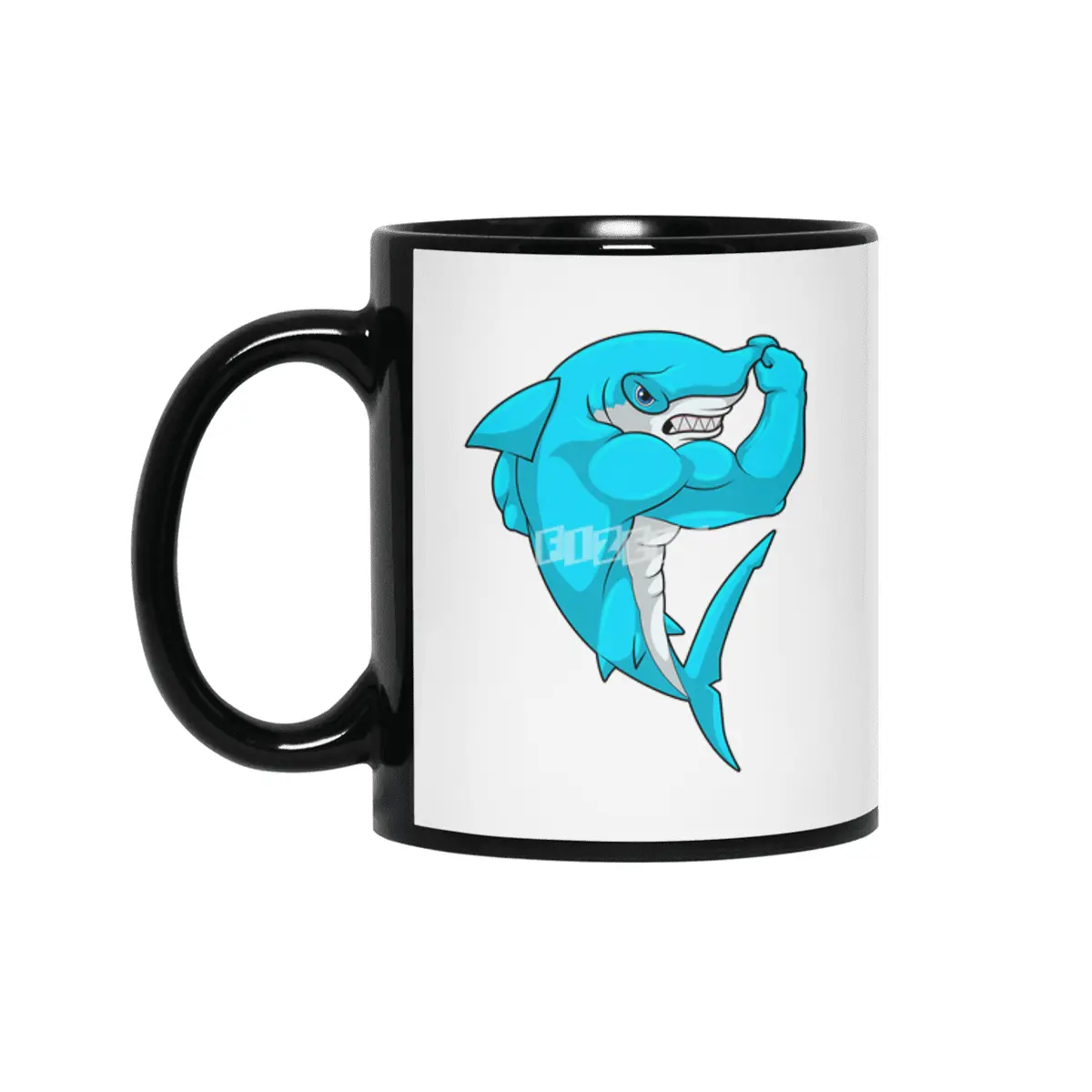 Hammerhead shark as Bodybuilder at Bodybuilding Siyah Kupa