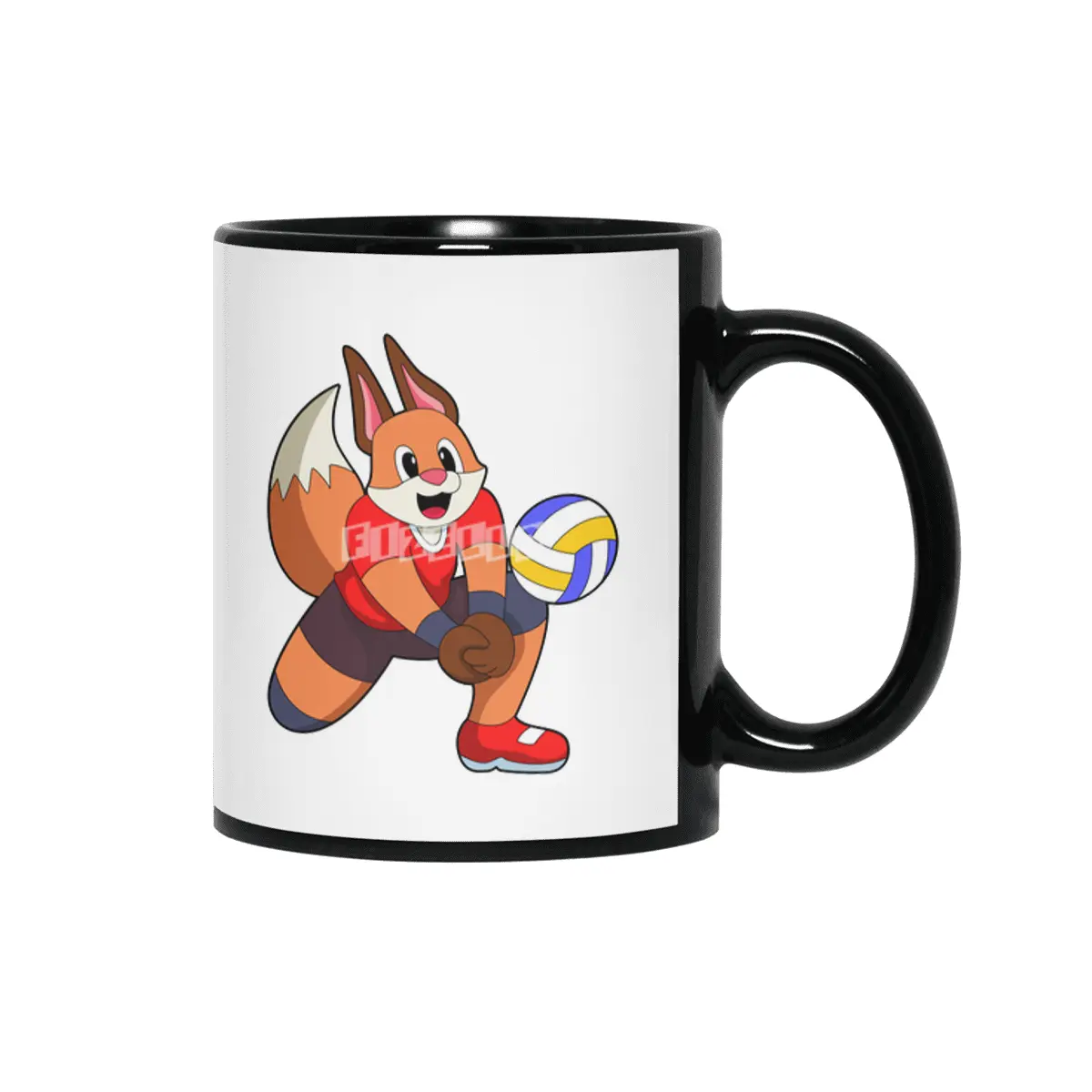 Fox at Volleyball Sports Siyah Kupa
