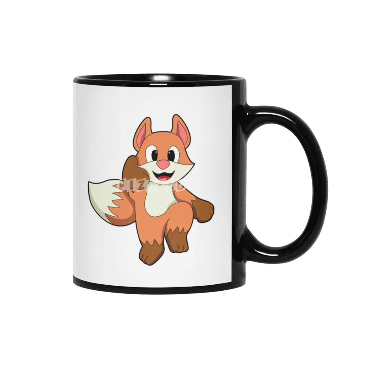 Fox funny Siyah Kupa