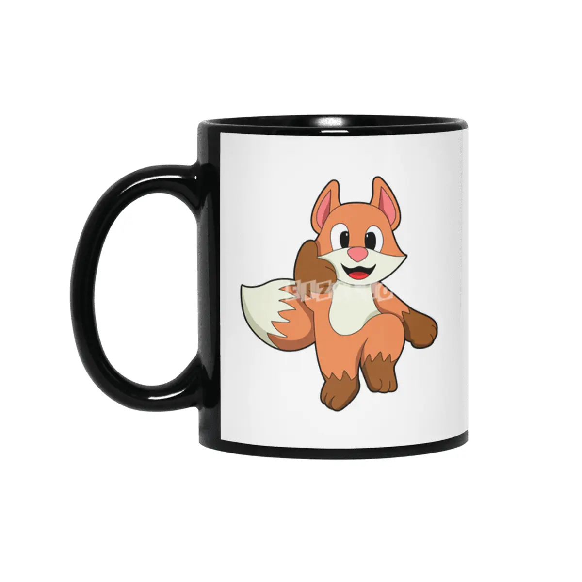 Fox funny Siyah Kupa
