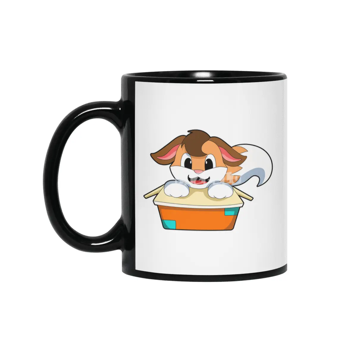 Fox with Box Siyah Kupa