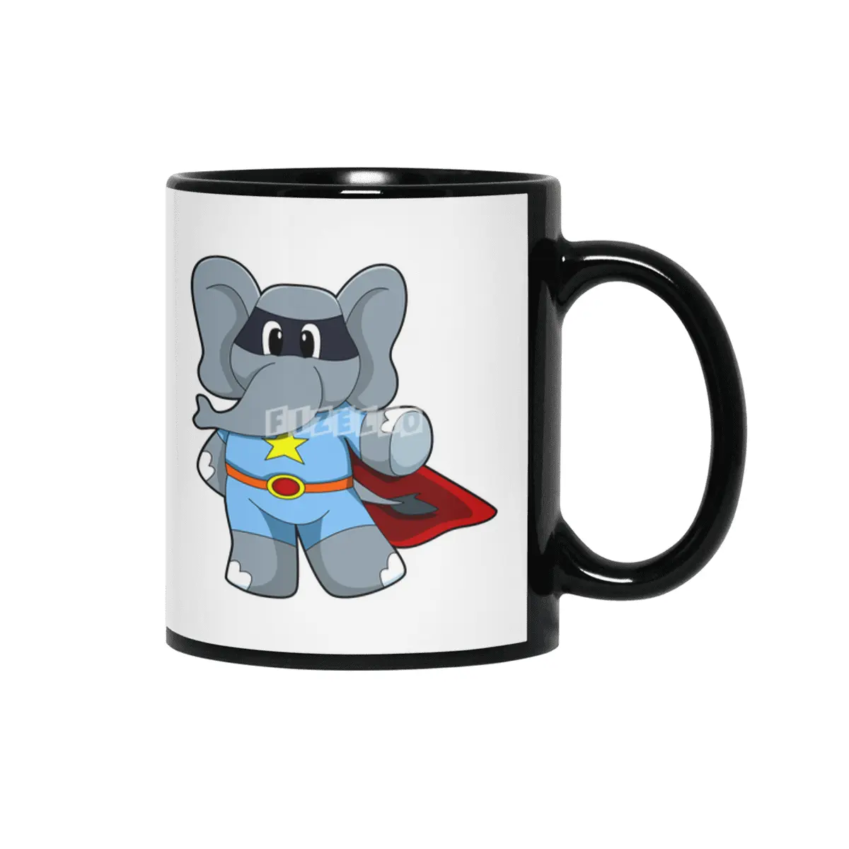 Elephant as Hero with Cape Siyah Kupa