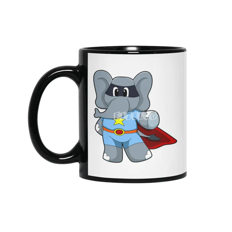Elephant as Hero with Cape Siyah Kupa
