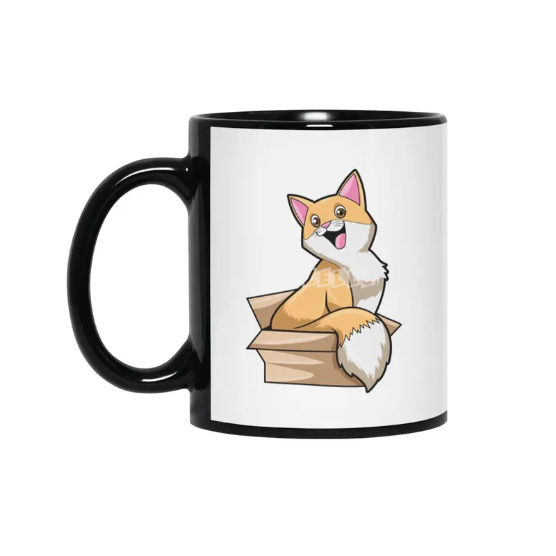 Cat Box Siyah Kupa