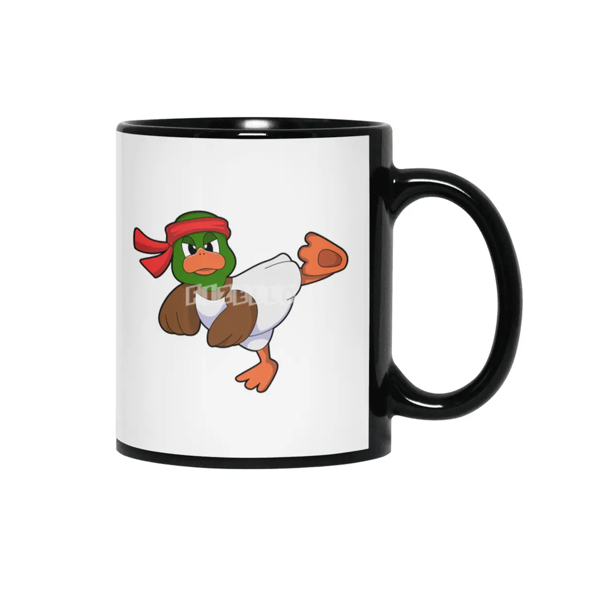 Duck at Martial arts Karate Siyah Kupa