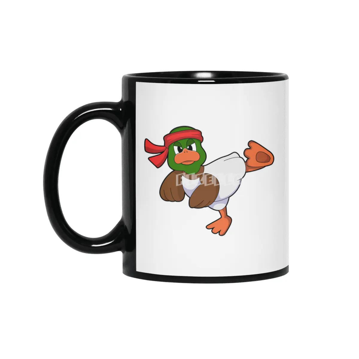 Duck at Martial arts Karate Siyah Kupa