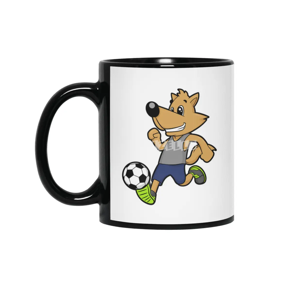 Dog as Soccer player at Soccer Siyah Kupa