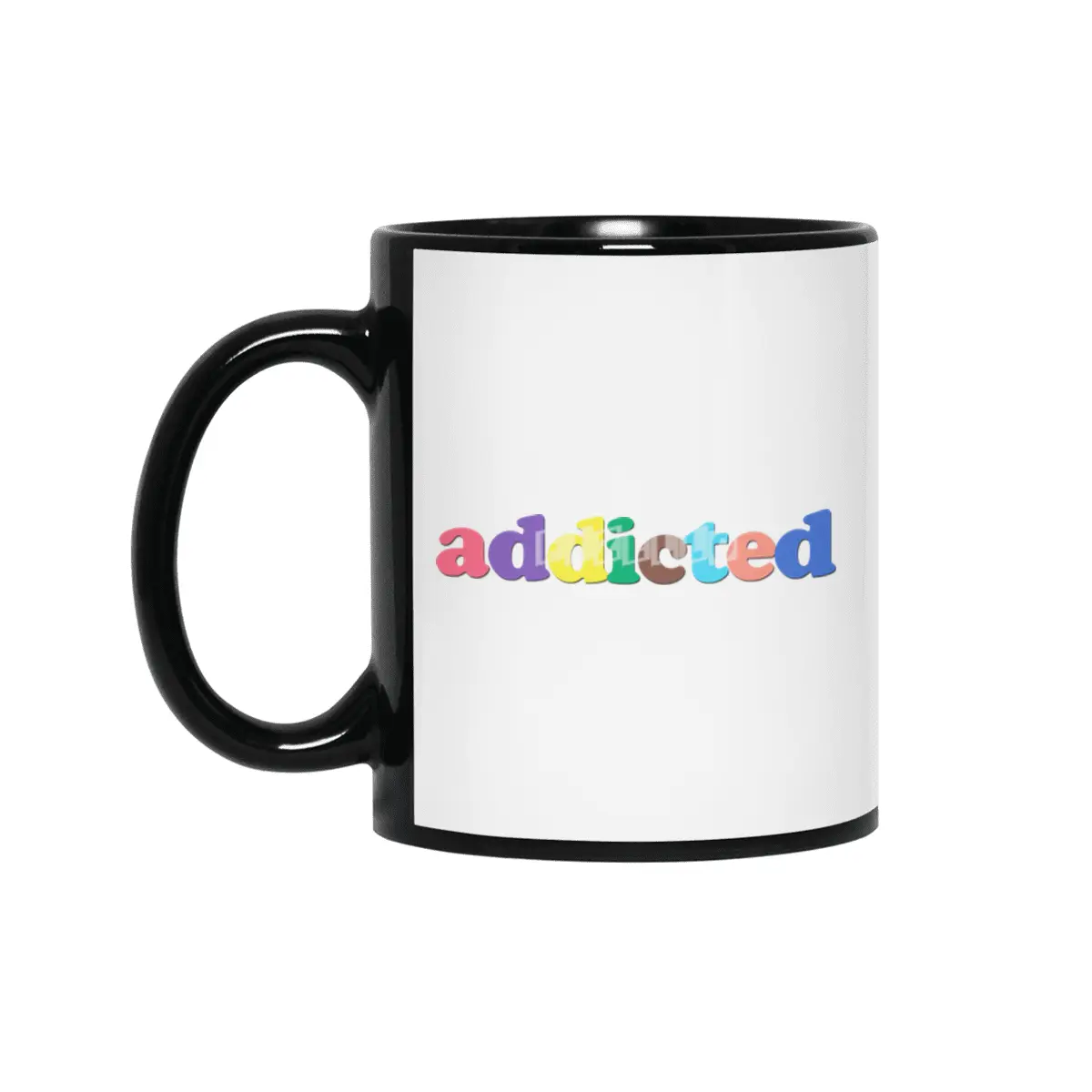 addicted Siyah Kupa