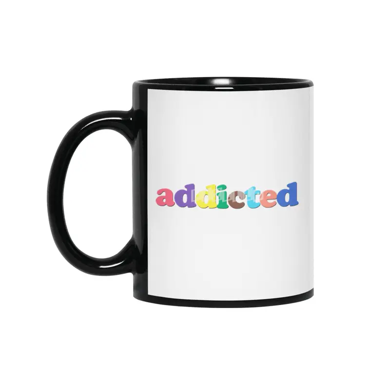 addicted Siyah Kupa