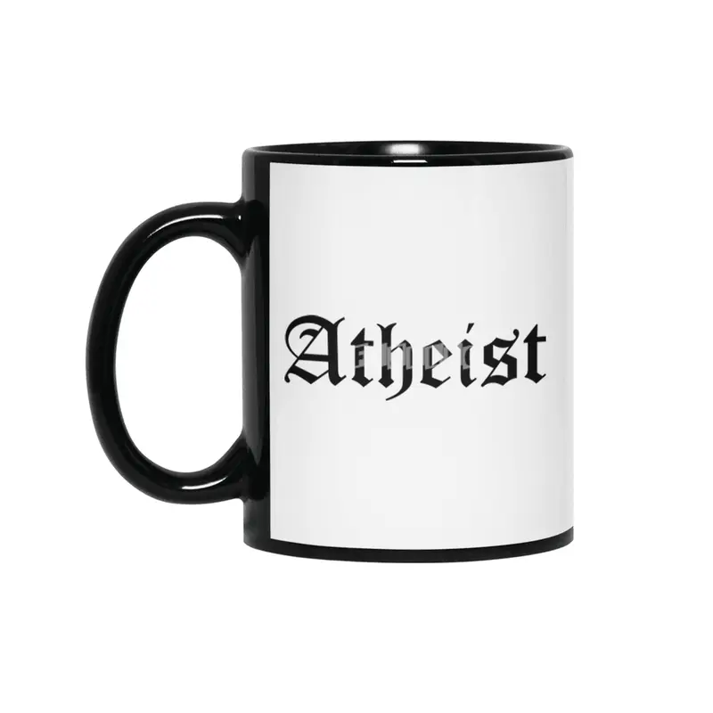 Atheist Siyah Kupa