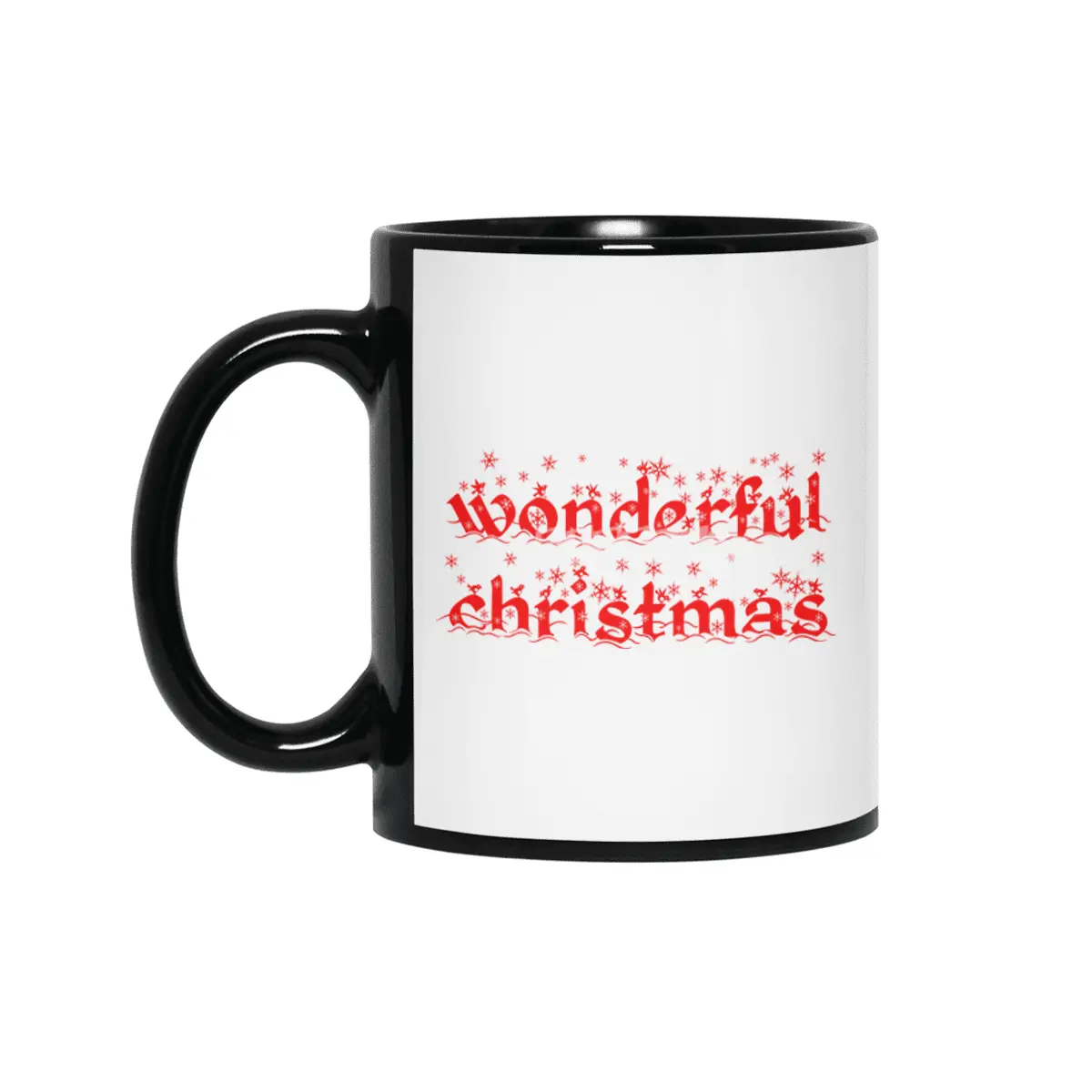 christmas Siyah Kupa