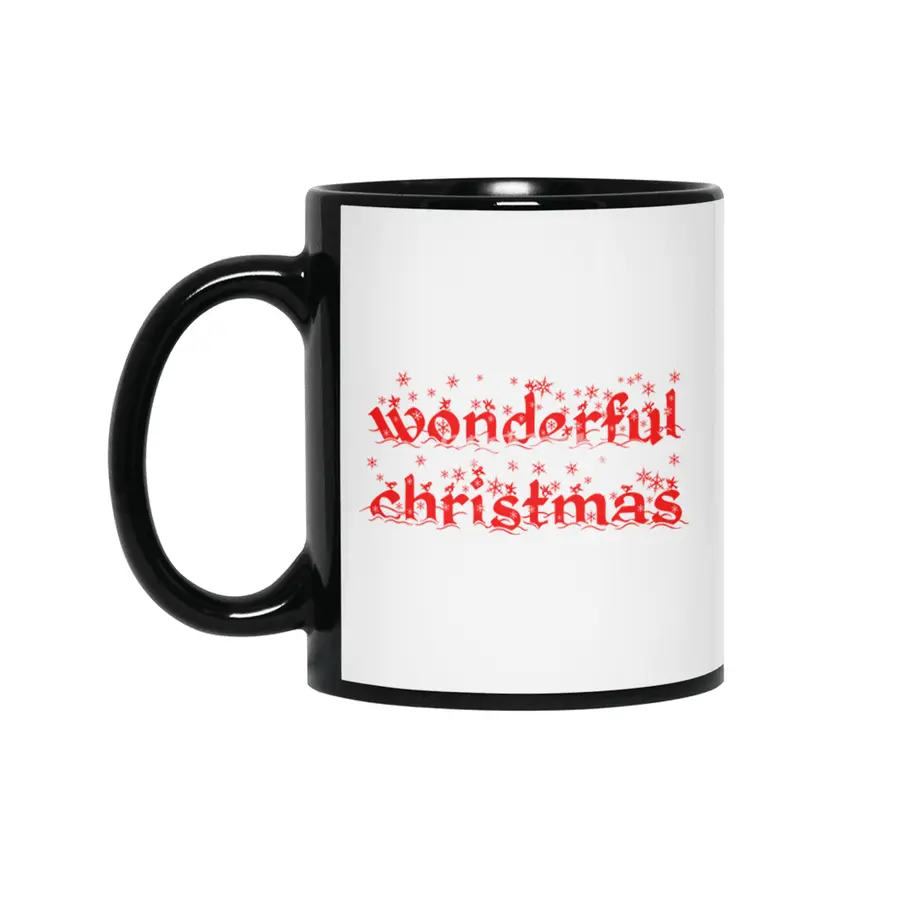 christmas Siyah Kupa