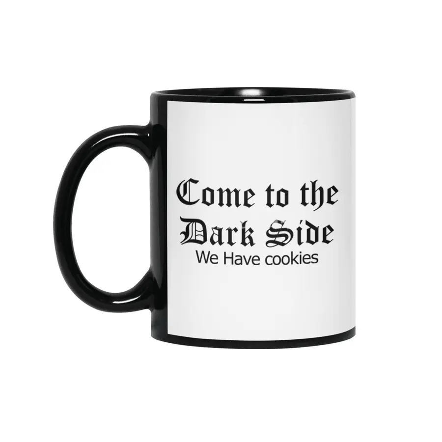 Dark side Siyah Kupa