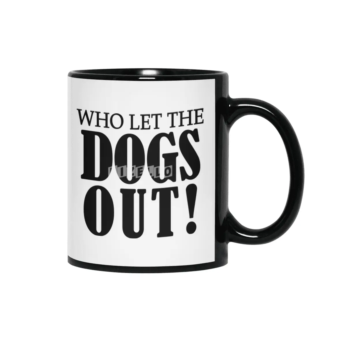 dogs out Siyah Kupa