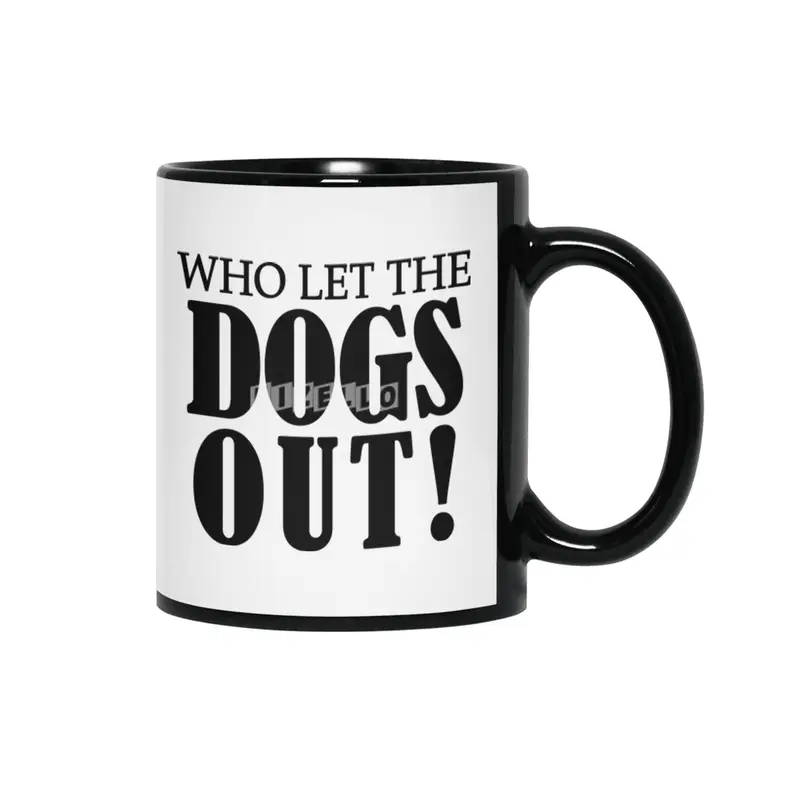 dogs out Siyah Kupa