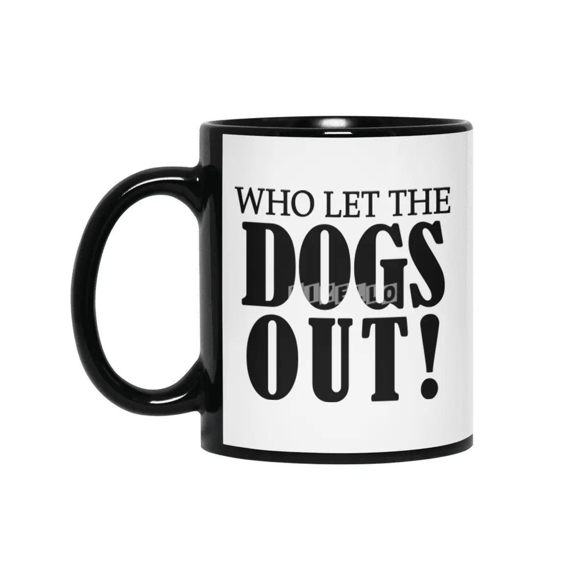 dogs out Siyah Kupa