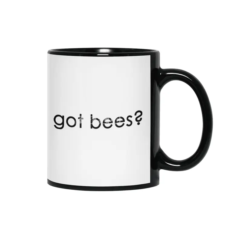 Got Bees? Siyah Kupa