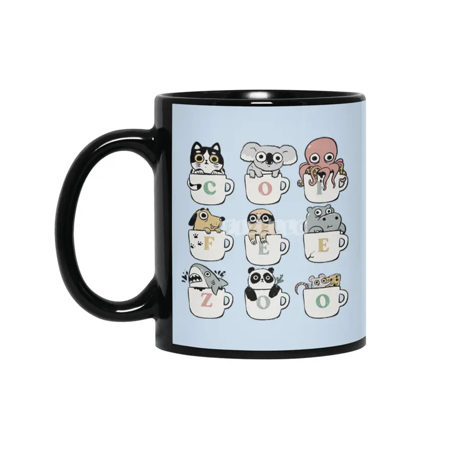 Coffee Zoo Siyah Kupa