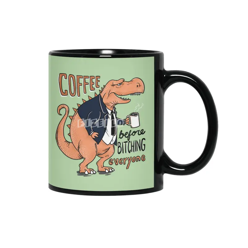 Coffee Before Bitching Siyah Kupa