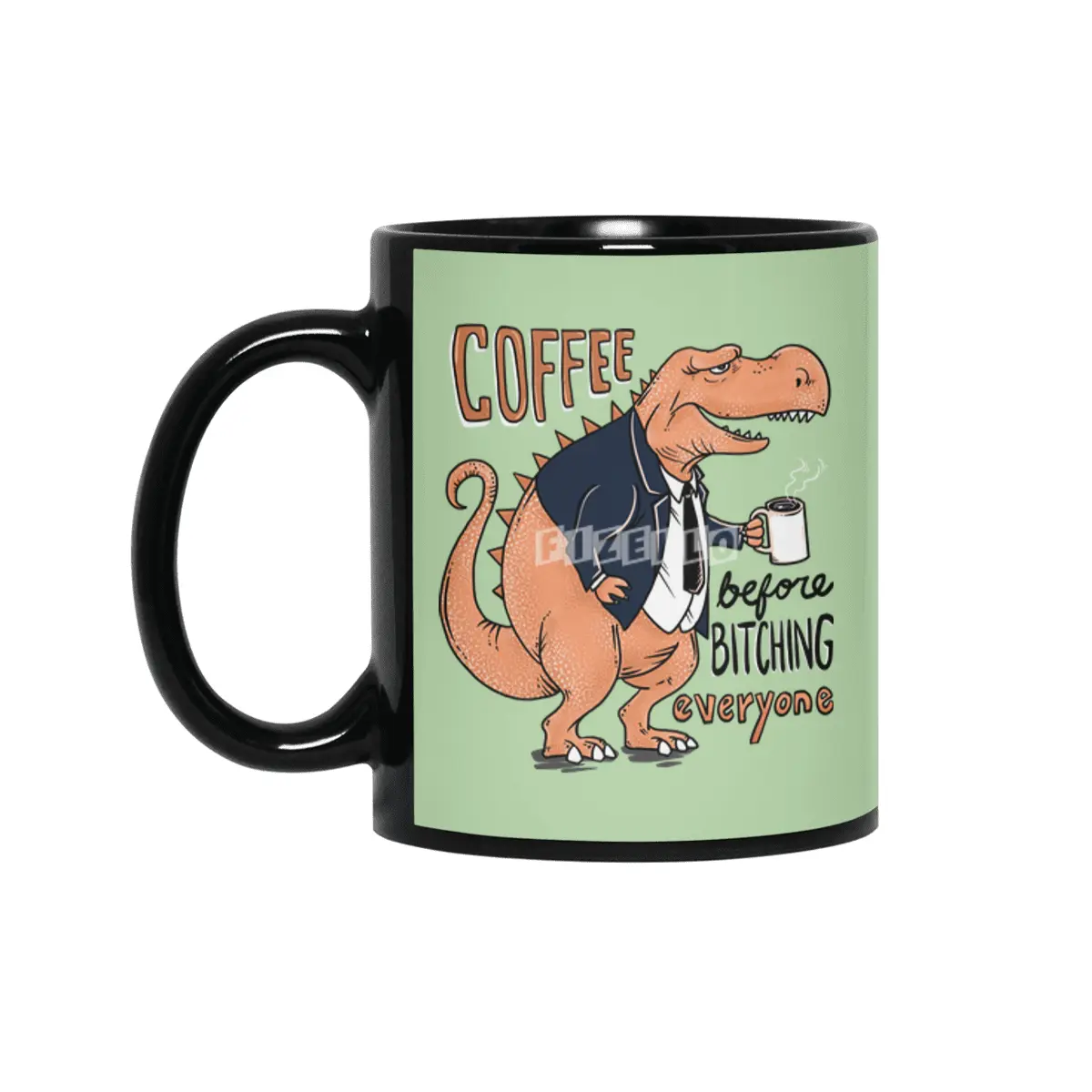 Coffee Before Bitching Siyah Kupa