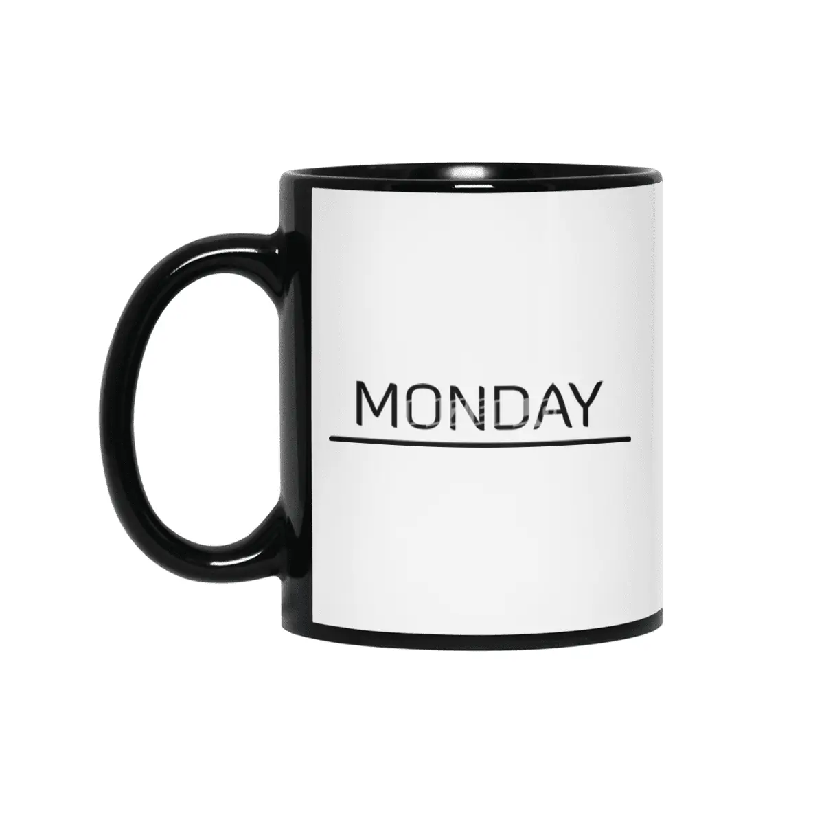 Monday (Black) Siyah Kupa