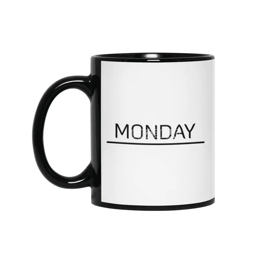 Monday (Black) Siyah Kupa