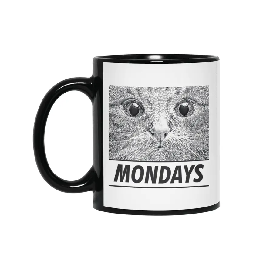 MONDAYS - Out of Milk! Siyah Kupa