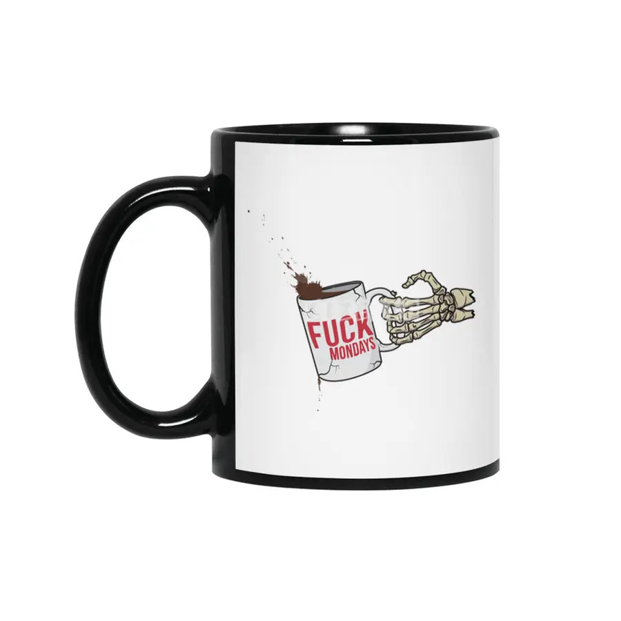 F**K Mondays Siyah Kupa